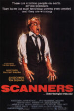 Movie poster for Scanners (1981)