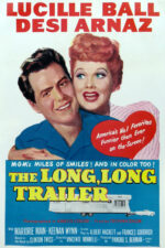 Movie poster for The Long, Long Trailer (1954)