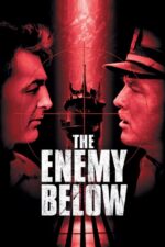 Movie poster for The Enemy Below (1957)