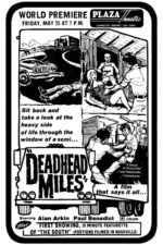 Movie poster for Deadhead Miles (1972)